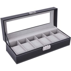 Watch Box Glass Top, Jewelry Display Case
